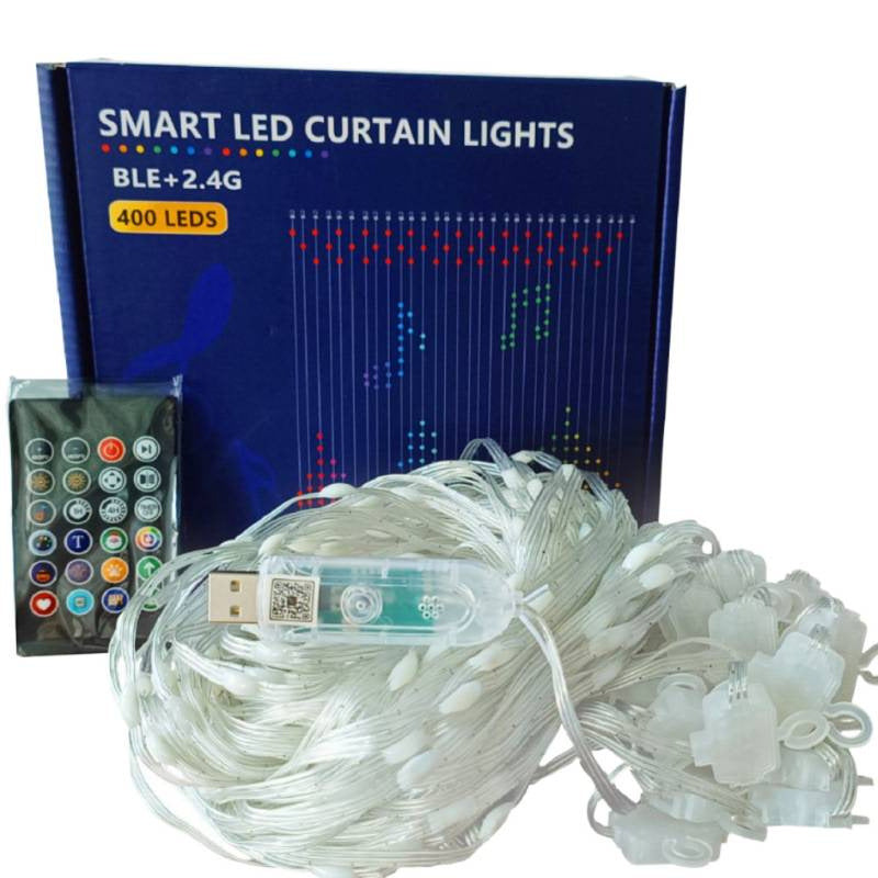 Smart RGB LED Curtain Light