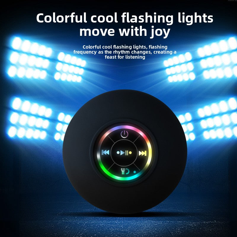 Waterproof Bluetooth Speaker with LED Light