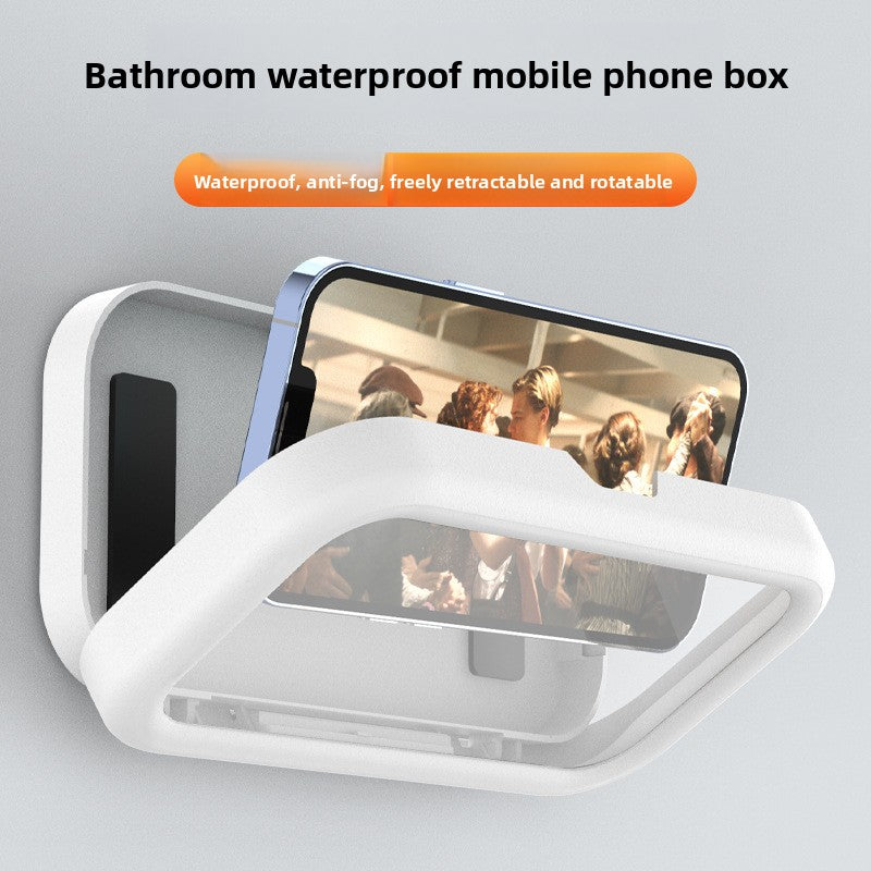 360 Rotating Retractable Waterproof Phone Holder